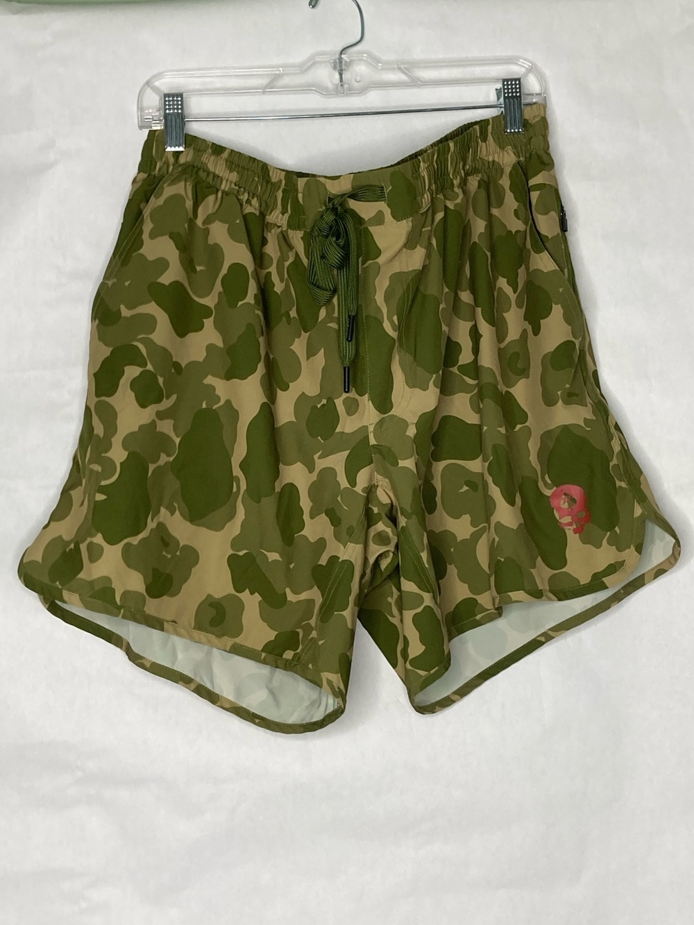 Zero Foxtrot Active Shorts Mens 2XL Camo Athletic Gym Running Military